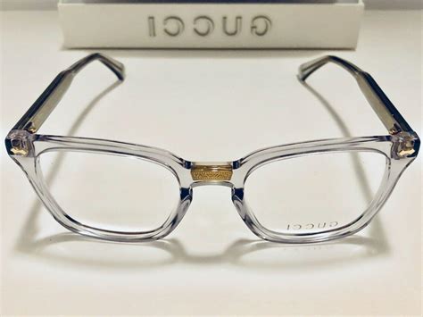 gucci clear eyeglass frames women's.